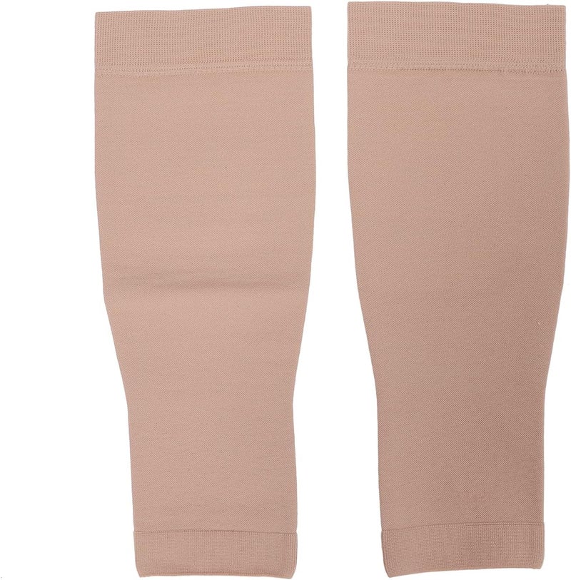 woobles Calf Compression Sleeve 1 Pair 23-32mmHg Leg Compression Sleeve Elastic Calf Support Socks for Swelling, Varicose Veins(XL) - Image 1